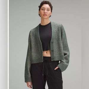 Cotton blend cardigan brand new never been worn with tags